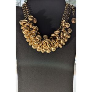 Chico's Gold Tone Cha Cha Necklace